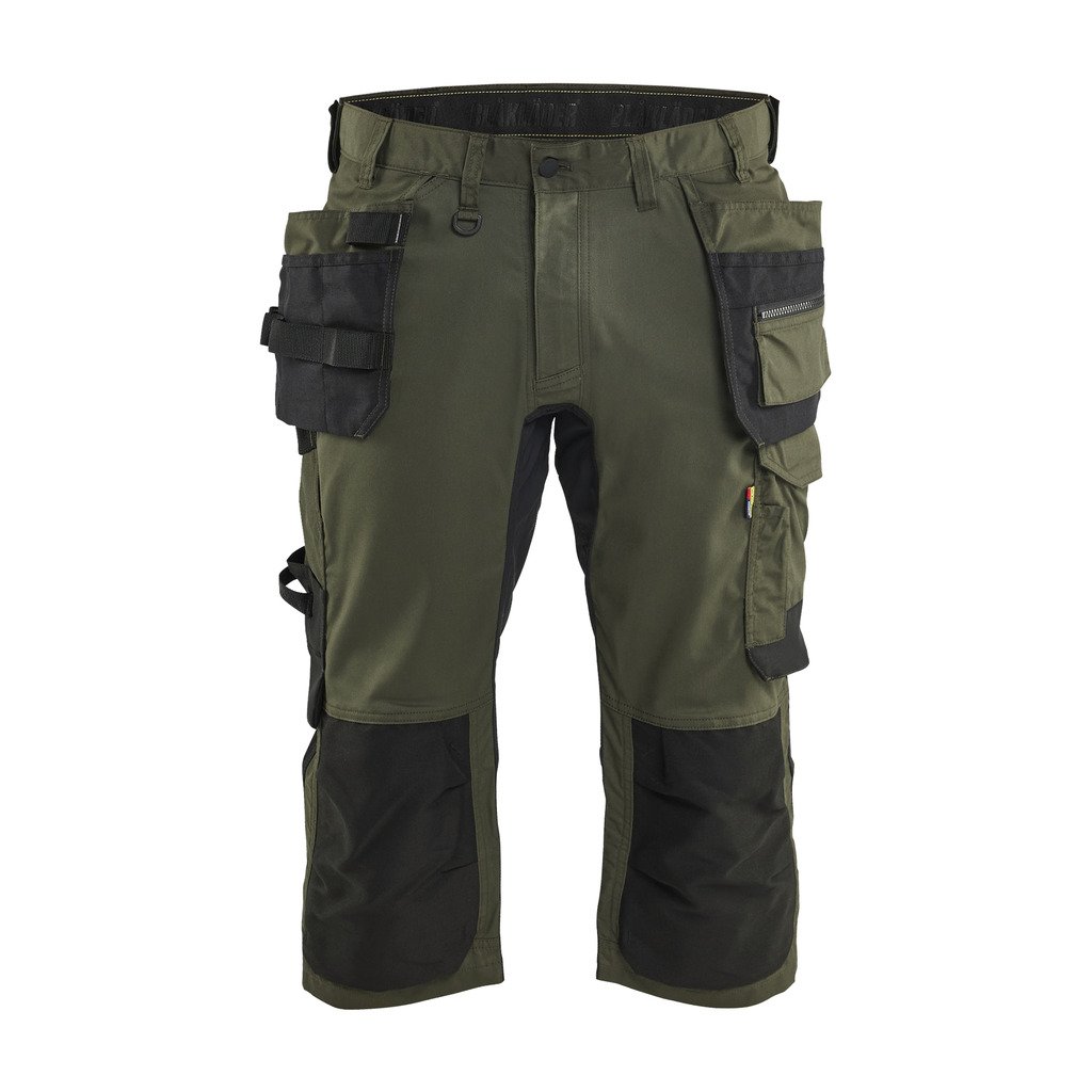 [175418328599C44] Piratbukse håndverk stretch (C44, Kornblå/Svart)