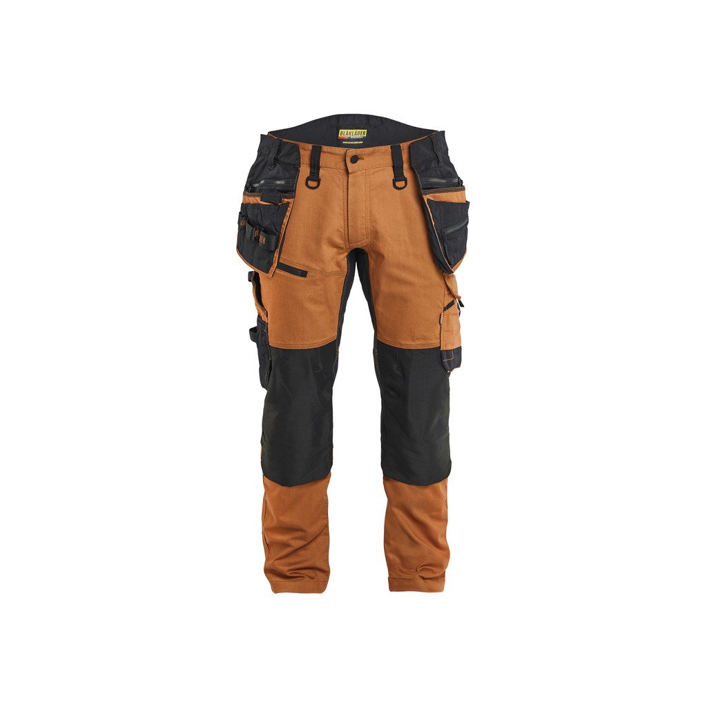 [197011498699C144] Håndverksbukse Stretch STRIKER (C144, Mørk marineblå/Svart)