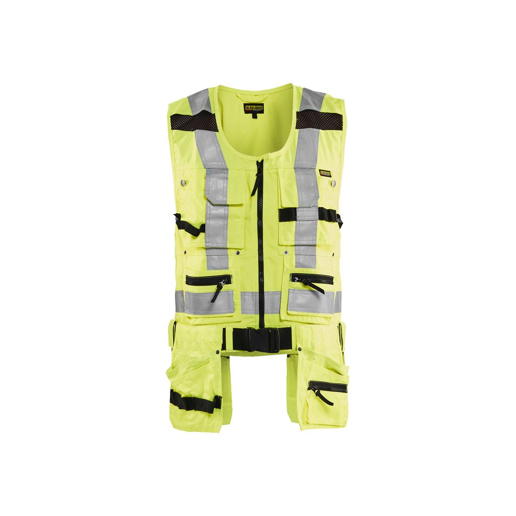 [3032180453004XL] Håndverksvest varsel (4XL, Oransje)