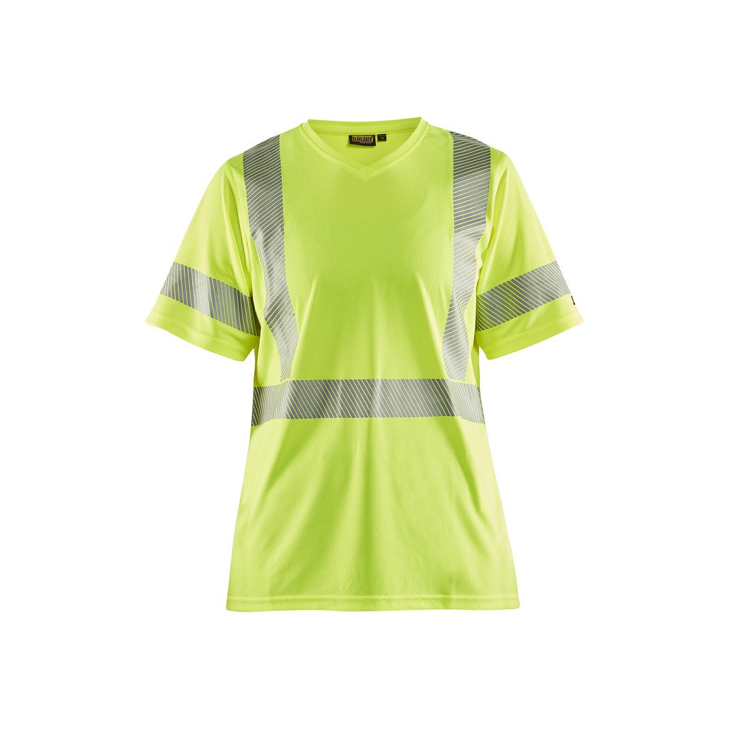 [333610135300L] T-skjorte Varsel UV-beskyttelse Dame (L, Oransje)