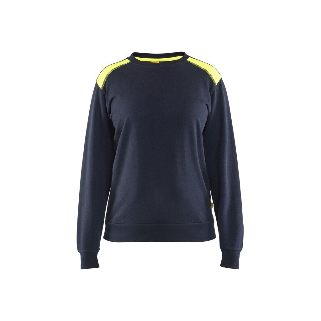 [340811589699L] Collegegenser dame (L, Mellomgrå/svart)