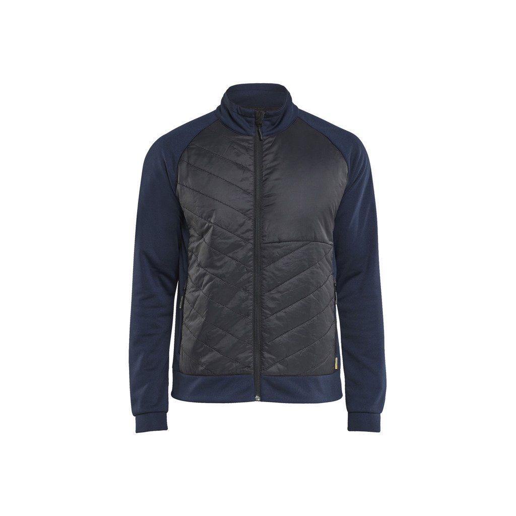 [3418252686994XL] Hybridjakke (4XL, Mørk marineblå/Svart)