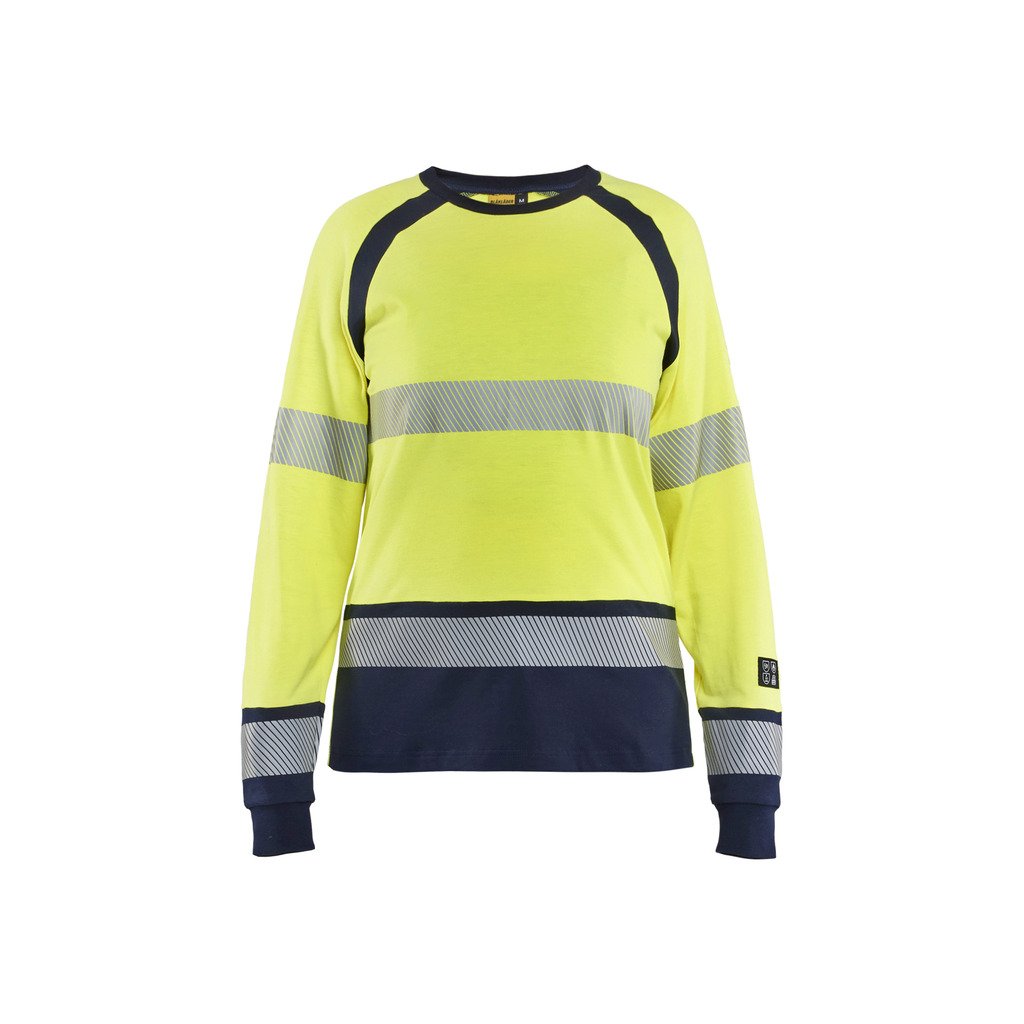 [343717373389L] T-skjorte langermet multinorm dame (L)