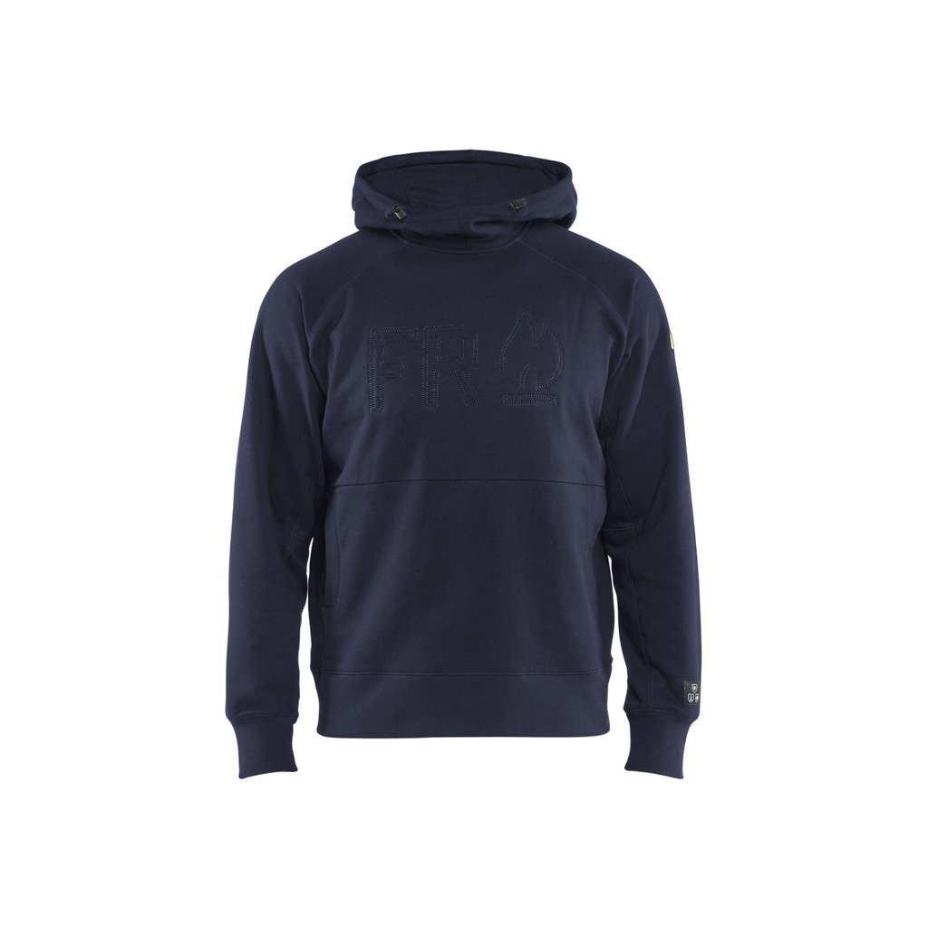 [3478176289004XL] Flammehemmende hettegenser (4XL, Marineblå)