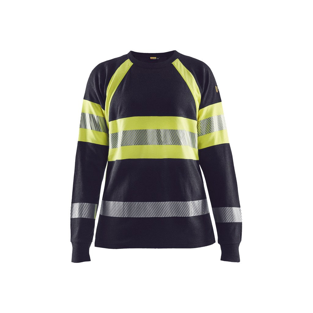 T-skjorte langermet dame flammehemmende