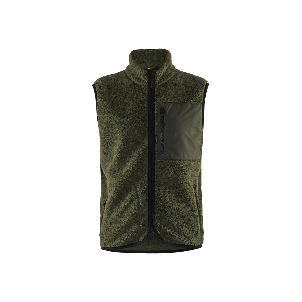 [3820295541094XL] Pilévest (4XL, Høstgrønn)