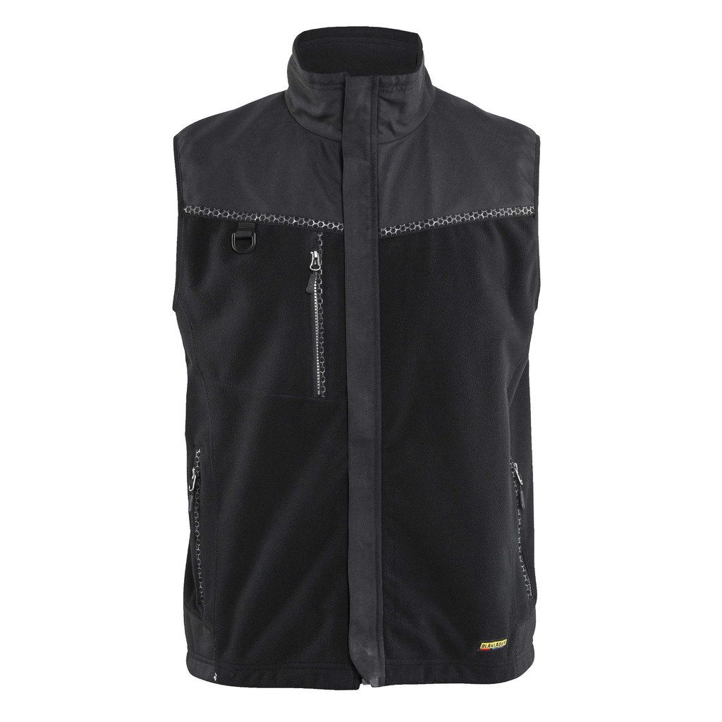 Vindtett fleece vest