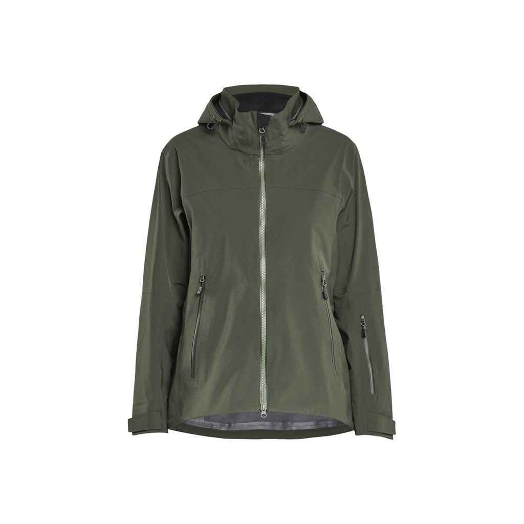 [470819168600L] Skalljakke stretch dame STRIKER (L, Mørk marineblå)