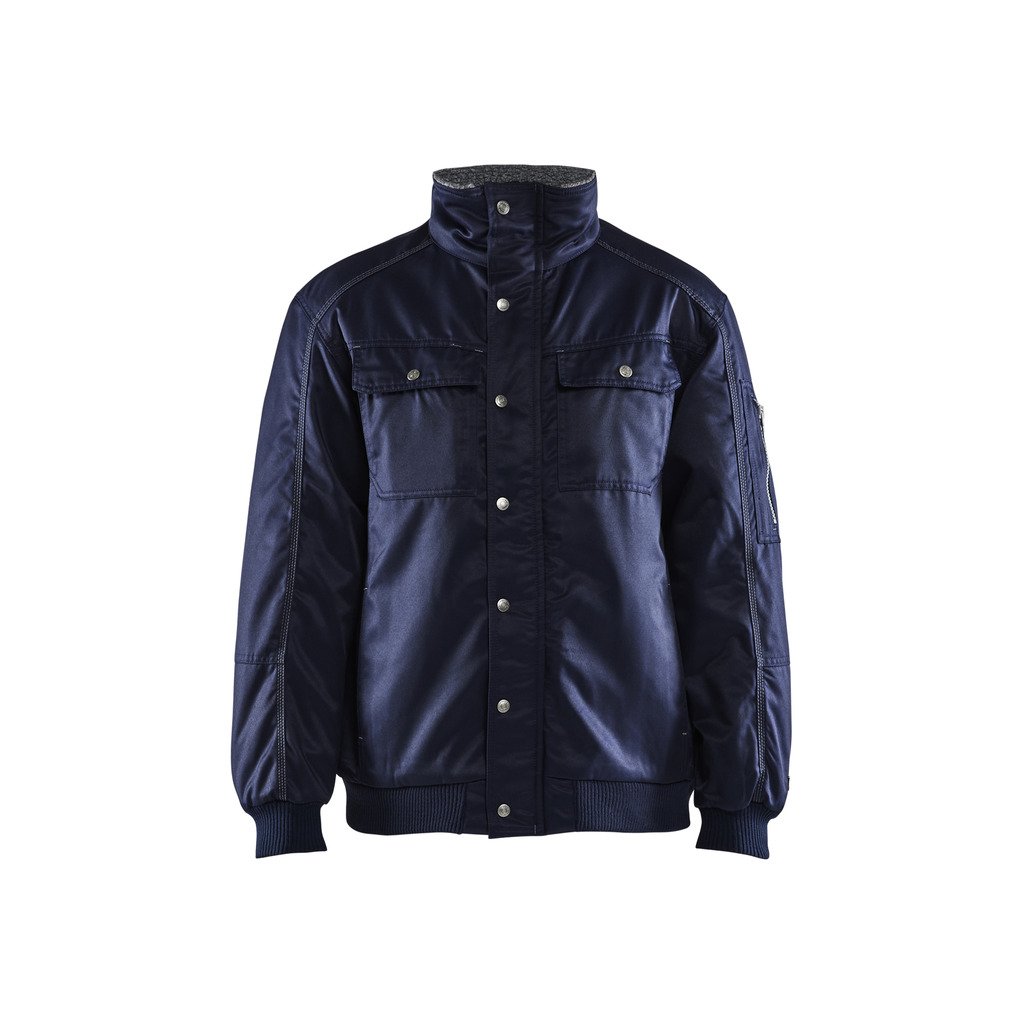 [4916190088004XL] Pilotjakke vinter (4XL, Marineblå)