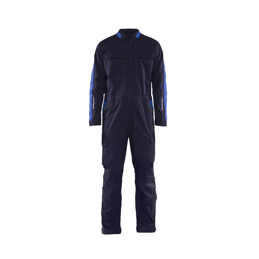 [614418328985C44] Kjeledress stretch (C44, Marineblå/Kornblå)