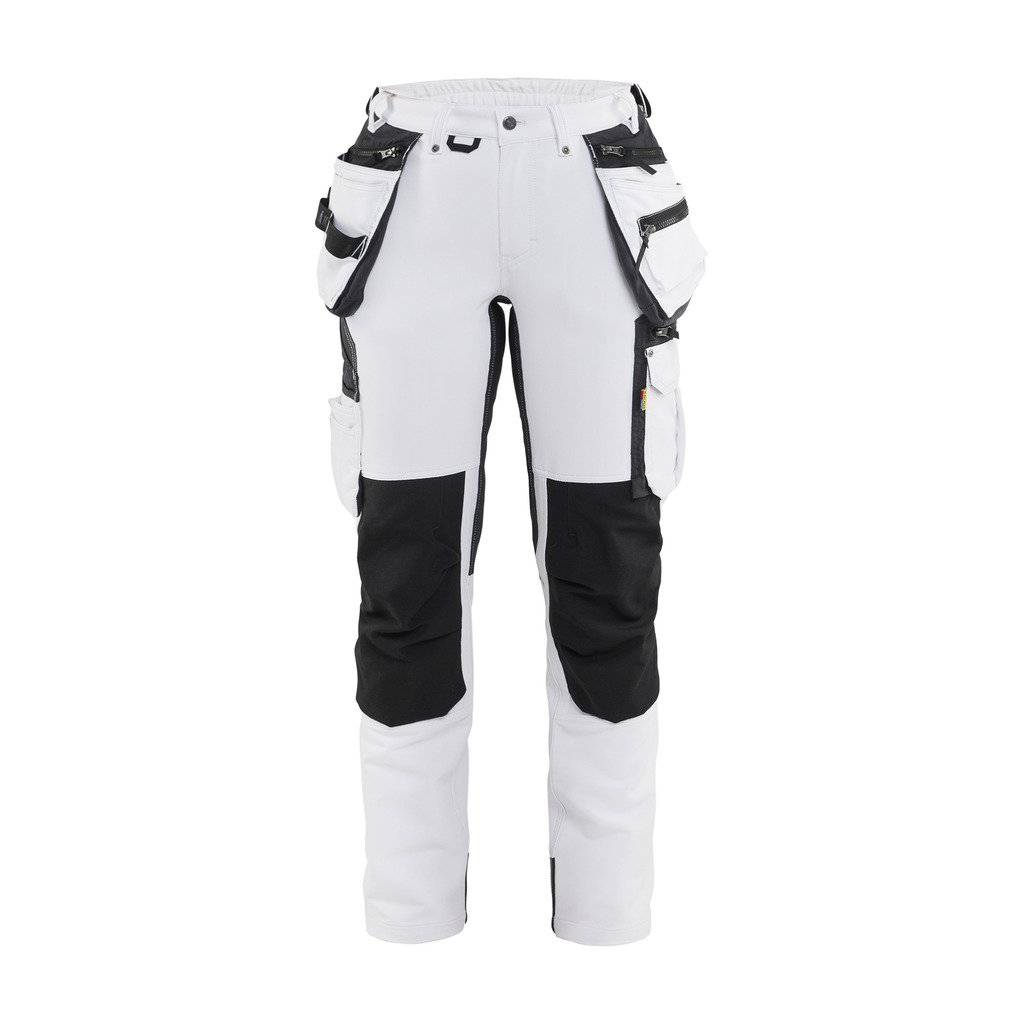 [717916451098C32] Håndverksbukse 4-veisstretch dame (C32)