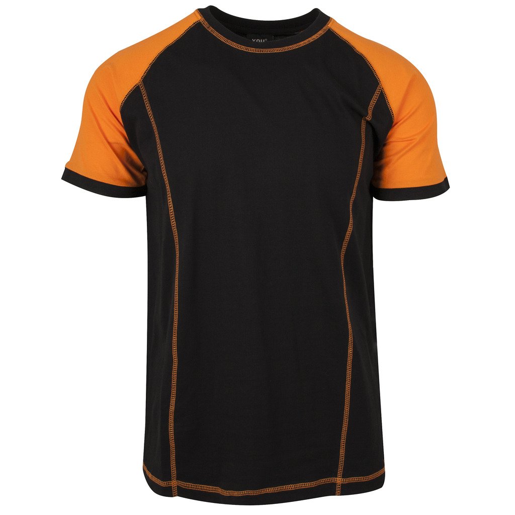 Madrid (3XL, Sort/Safety Orange)