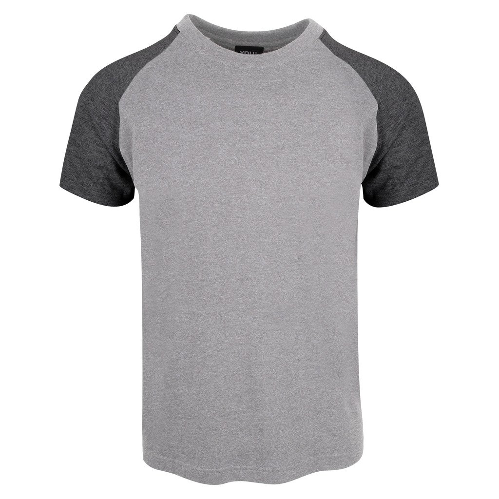 [1501-14952] Classic Raglan organic (3XL, Grå/Koks)