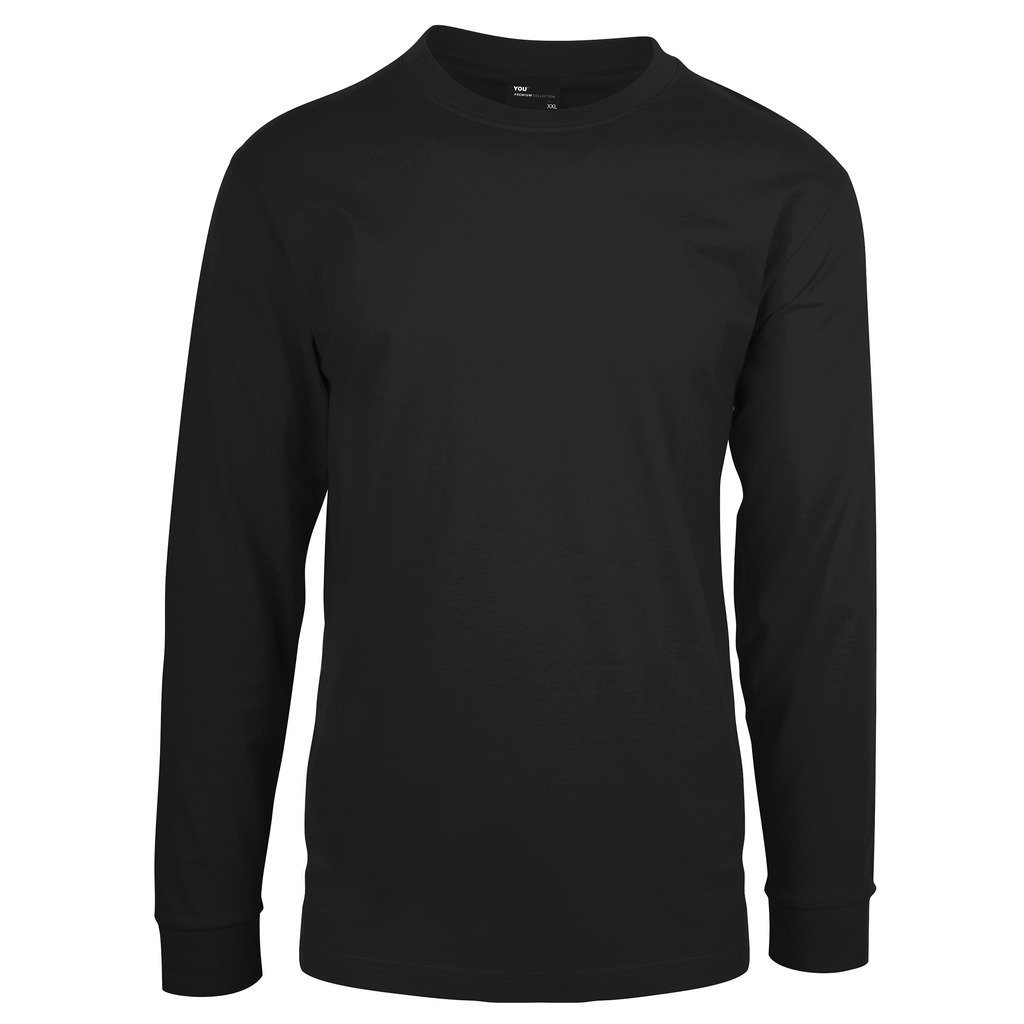 [2001-19952] Premium Tee LS (3XL, Sort)