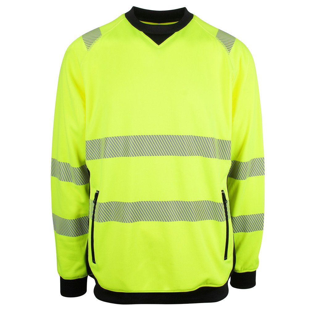 [4686-63052] Dalby Crew Neck (3XL, Safety Gul)