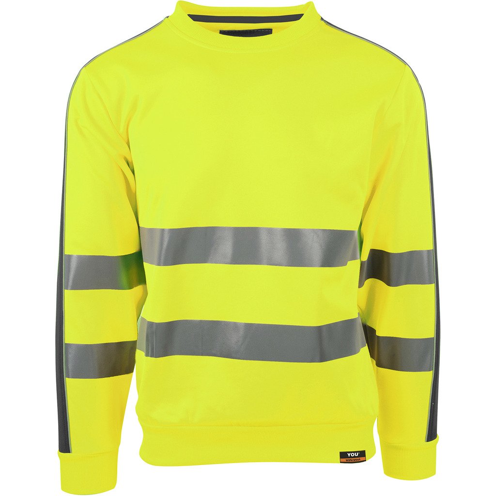 [4696-63052] Stockholm (3XL, Safety Gul/Sort)