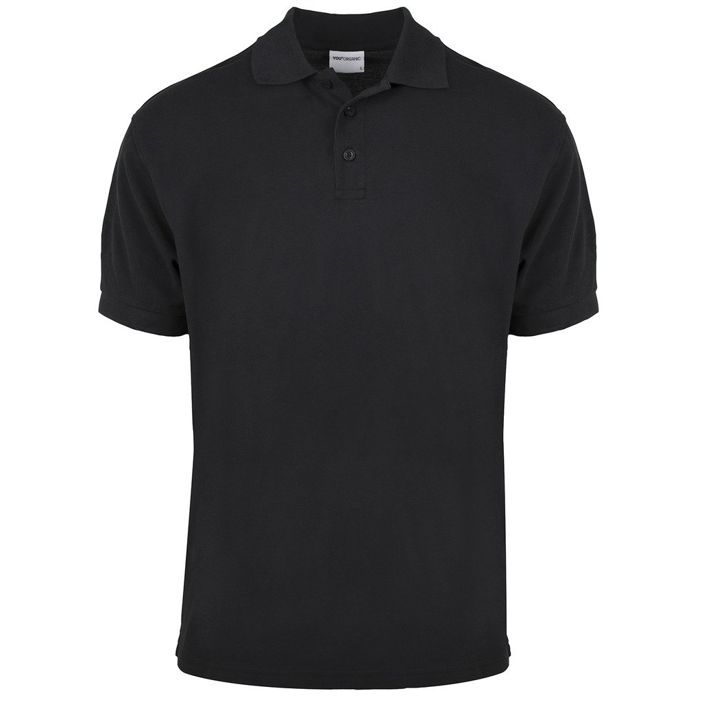 [6510-19952] Organic Polo GOTS (3XL, Sort)