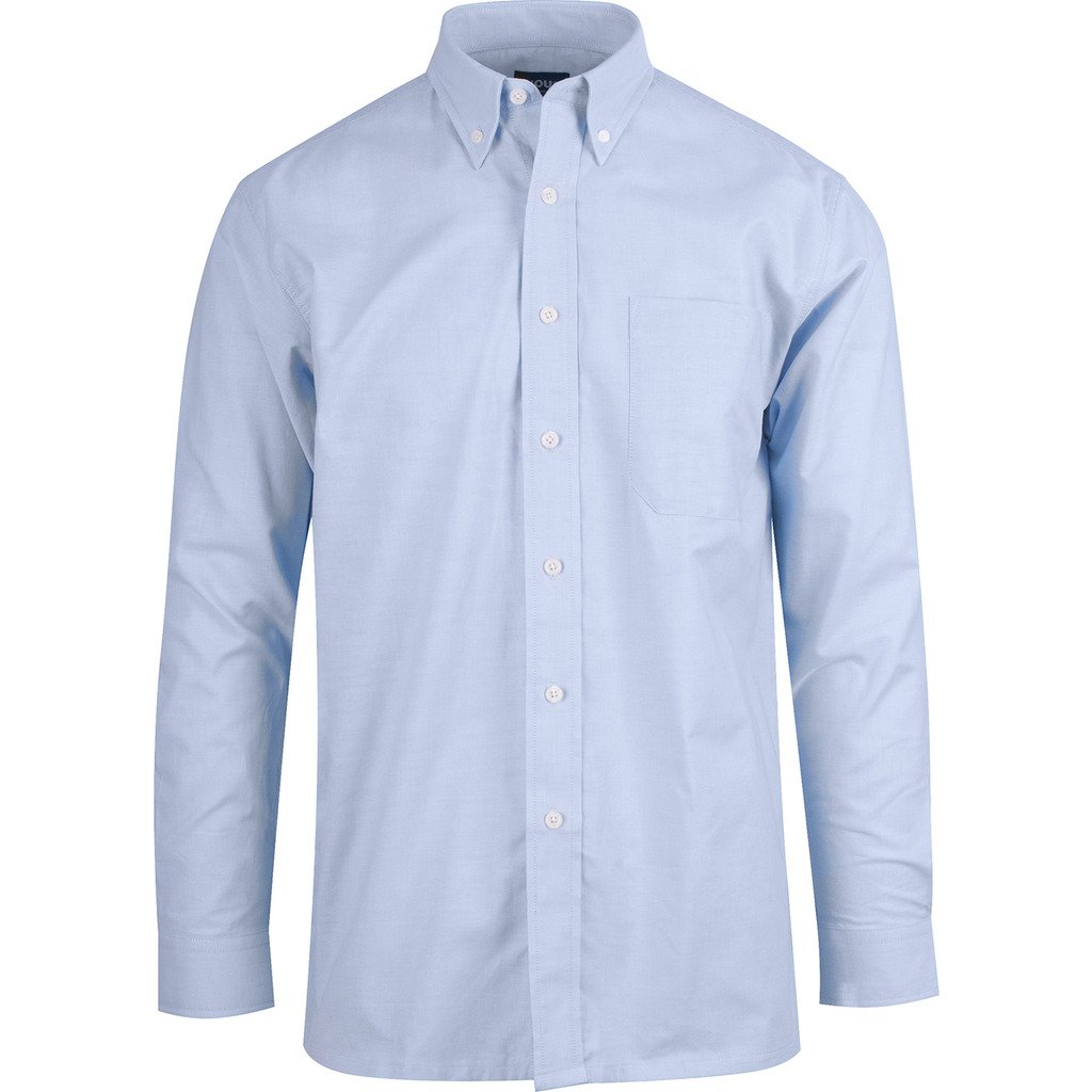 Oxford (L/E) (3XL, Lys Blå)
