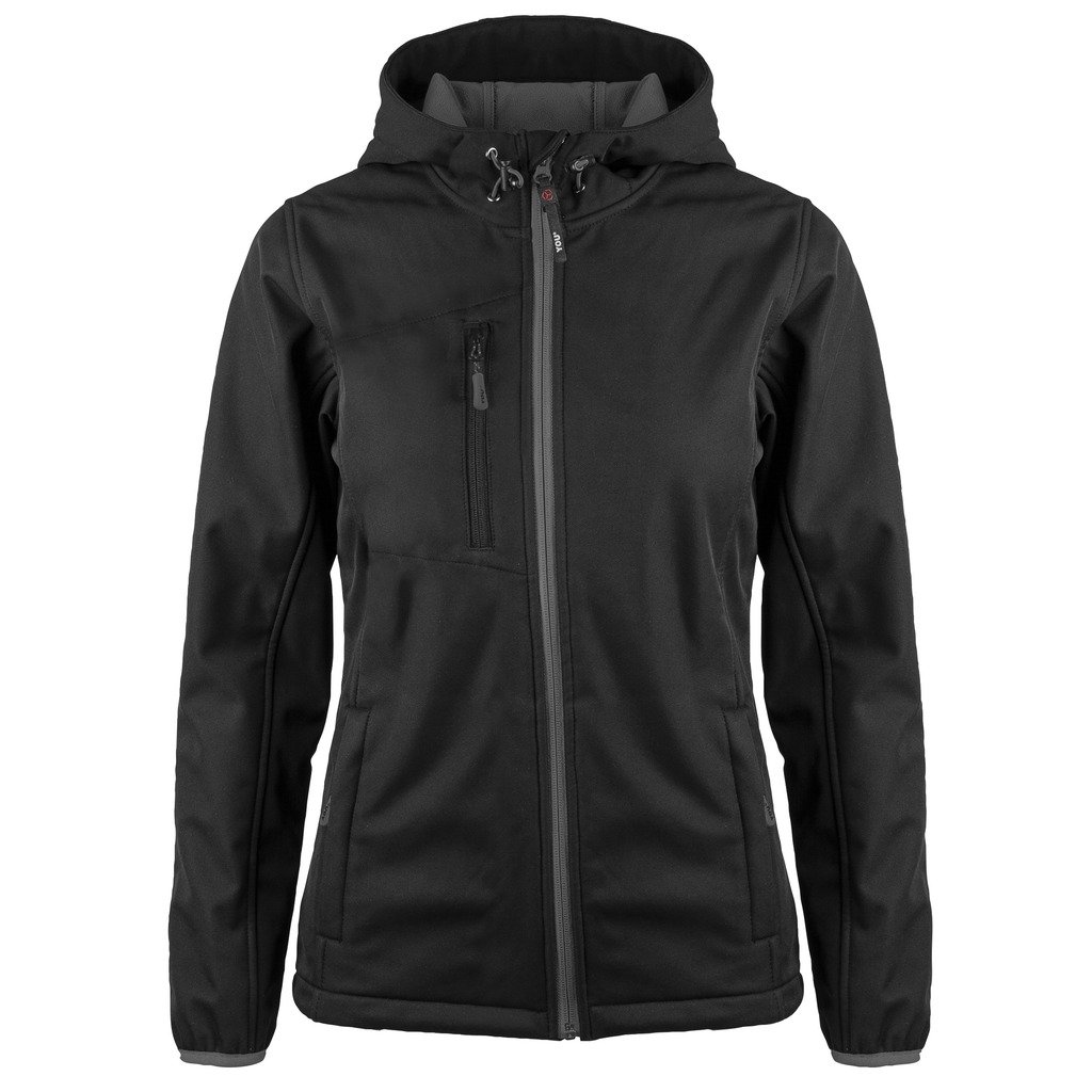 [8639-91546] Edison women (L, Sort/Grå)