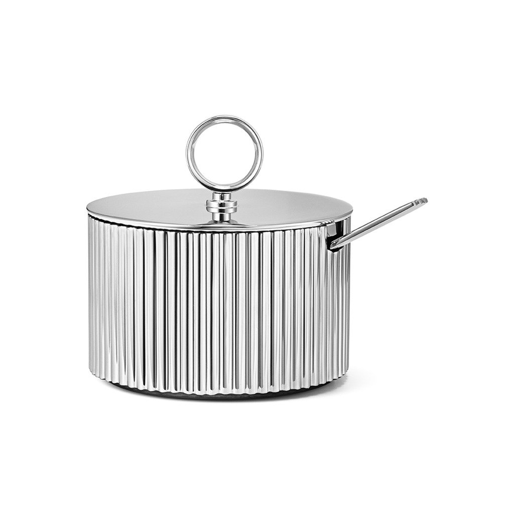[FIGJ10014932-13095] Bernadotte Sugar Bowl & Spoon