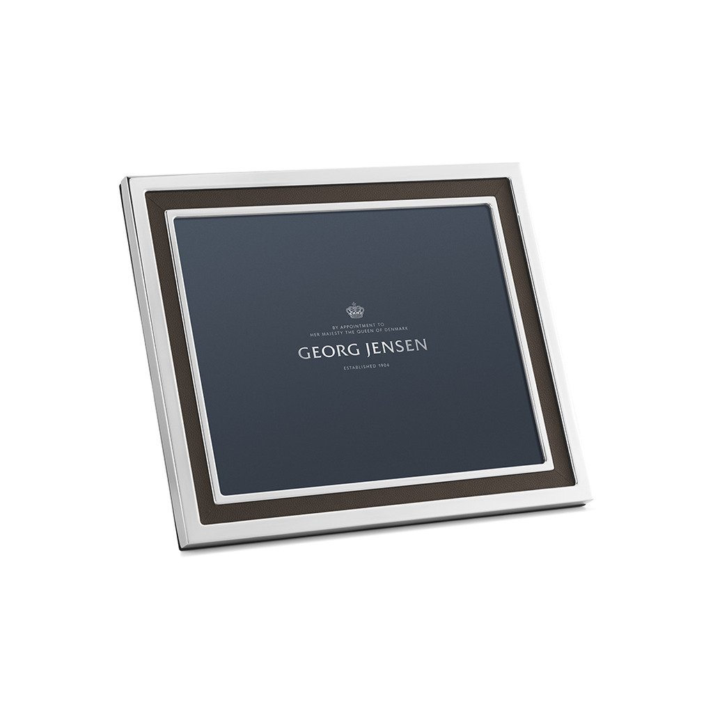 Manhattan Picture Frame Leather 25X20 cm