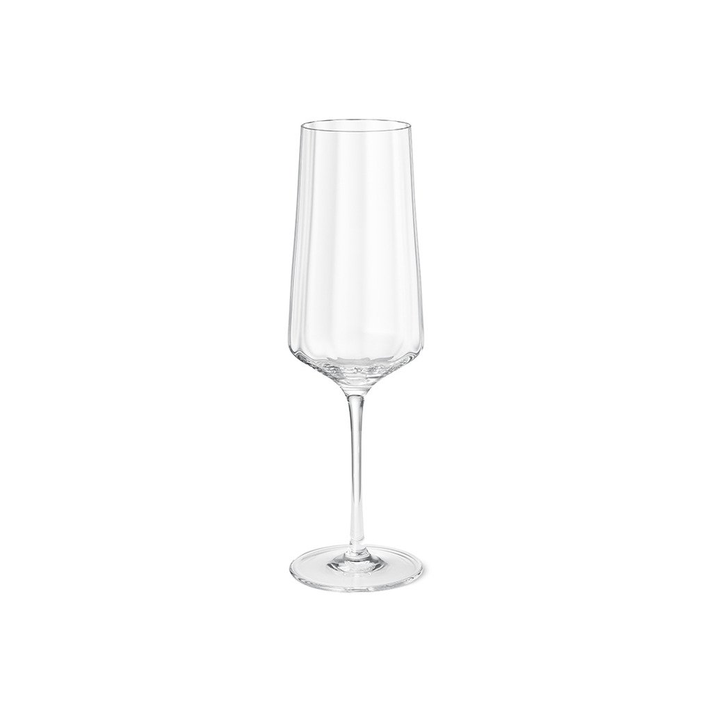 [FIGJ10019698-10095] Bernadotte Champagne Flute Glass 6 stk.
