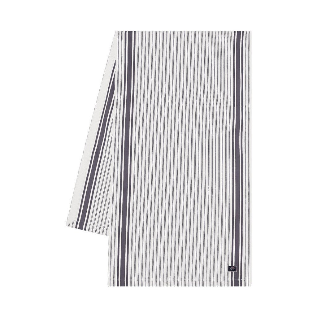 [LX10003072-WGLDV] ICONS STRIPED OXFORD RUNNER (50x250, Dress Blue/White)