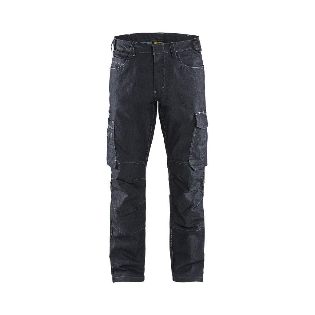 Servicebukser denim stretch