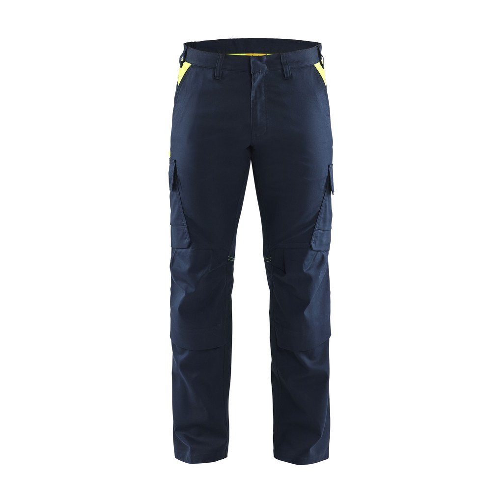 Industribukse stretch med kneputelommer