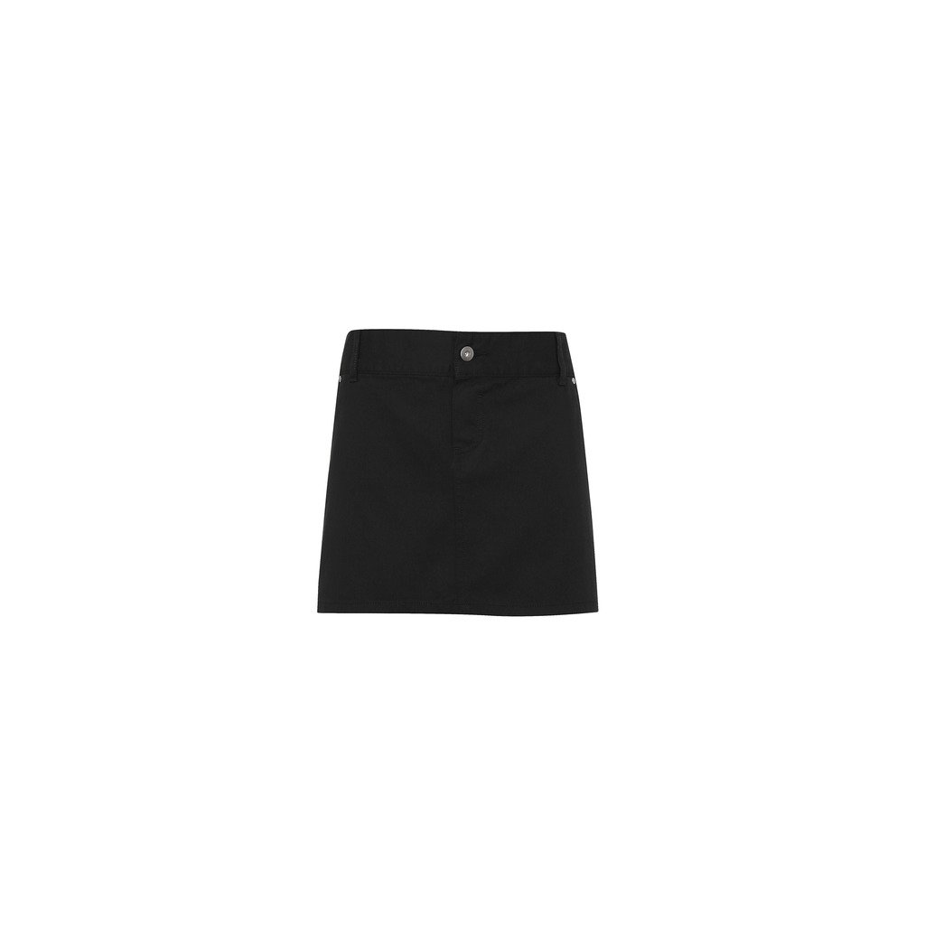 [P133-19995] Chino Waist Apron (Sort)