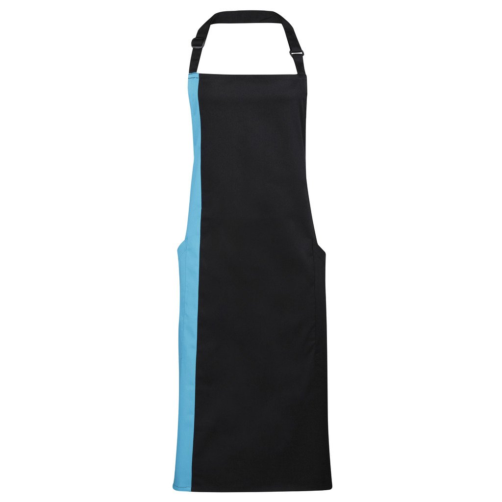 Contrast Bib Apron