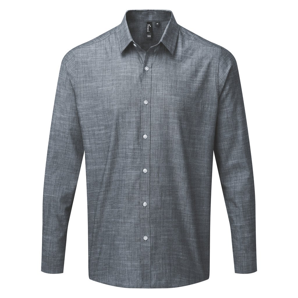 Slub Chambray Shirt L/S (H)