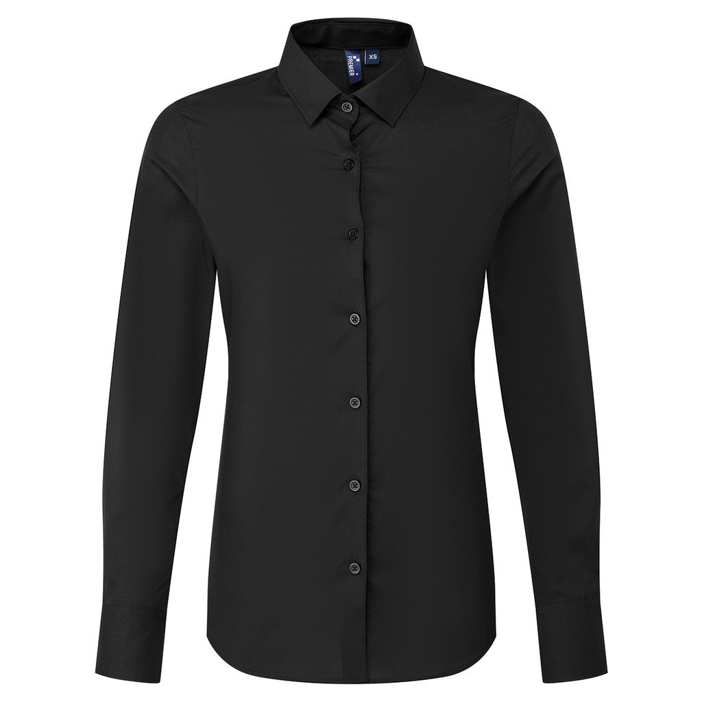 Womens L/S Poplin Shirt