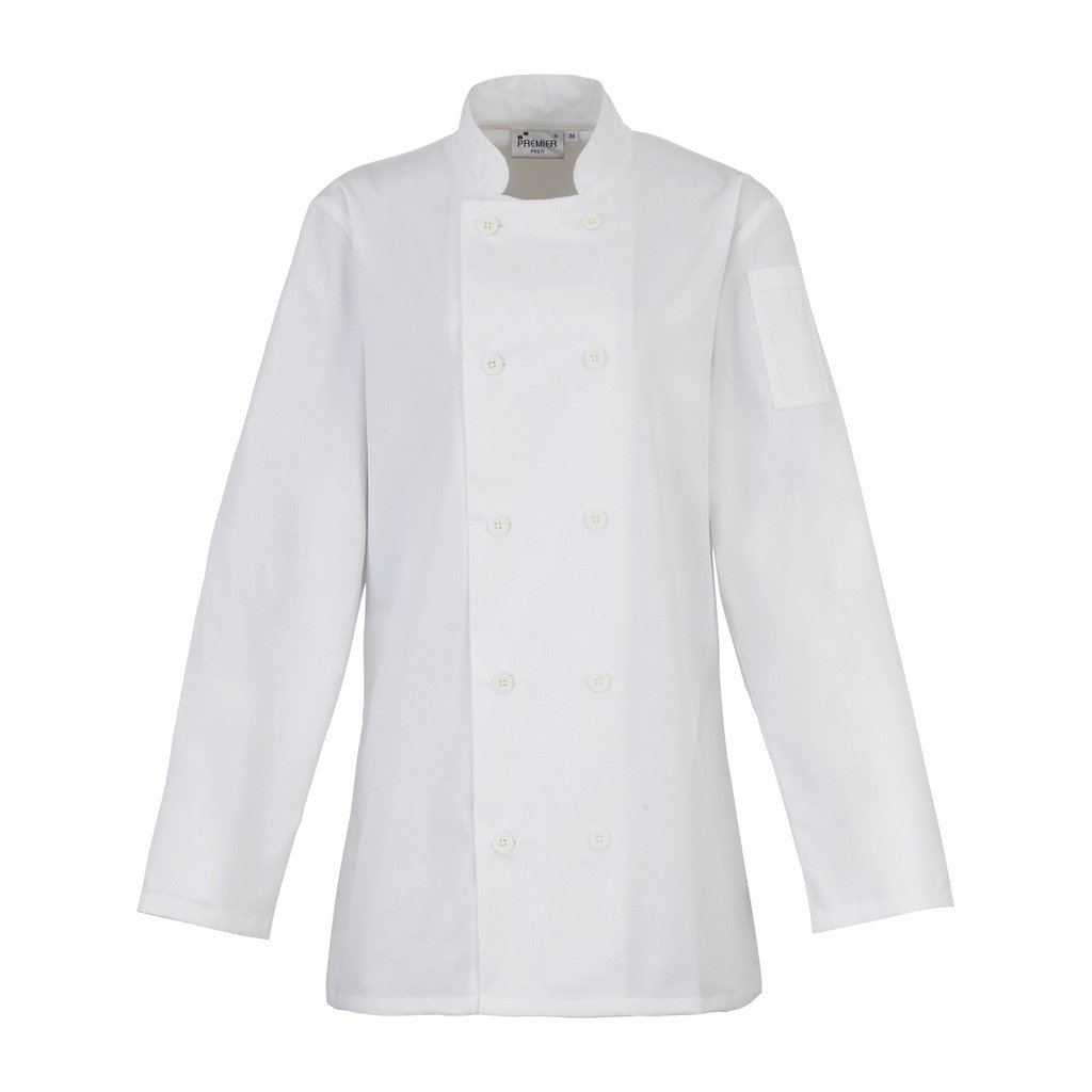 [P671-00046] Women's Chef Jacket L/S (L)