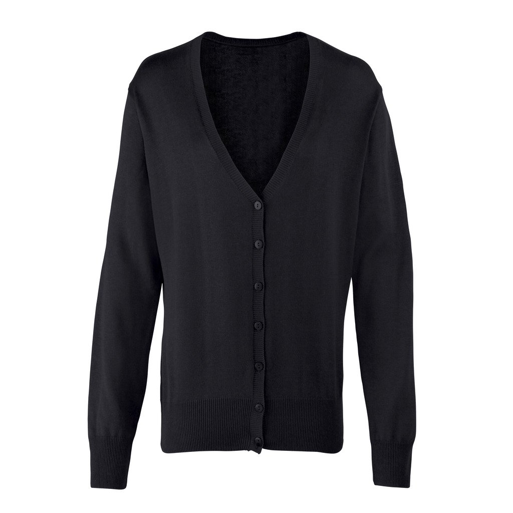 [P697-19952] Ladies Cardigan (3XL, Sort)