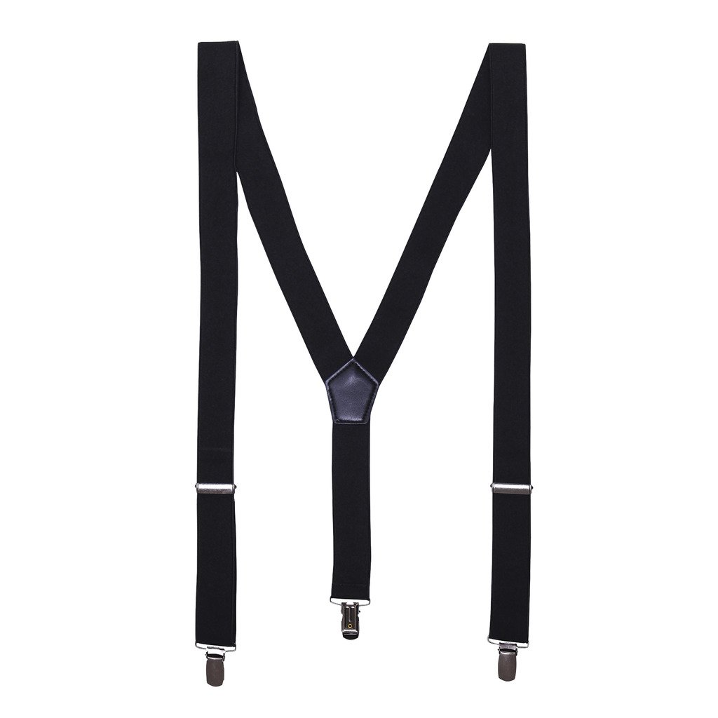 [P701-19995] Clip On Trouser Braces (Sort)
