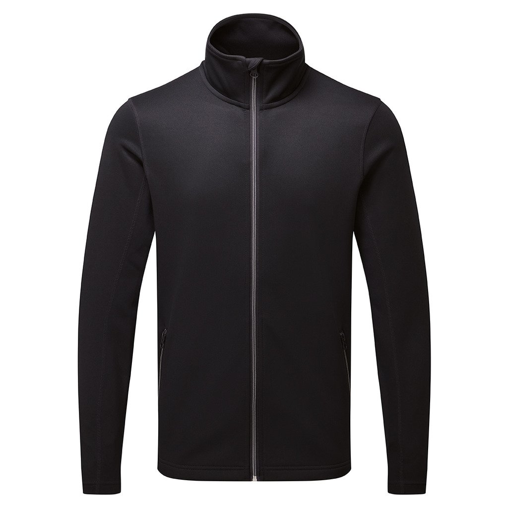 [P808-19952] Men's Spun Dyed Zip Sweat (3XL, Sort)