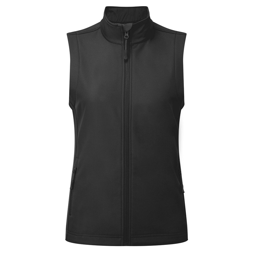 [P816-19946] Windchecker Recycled Softshell Vest (D) (L, Sort)
