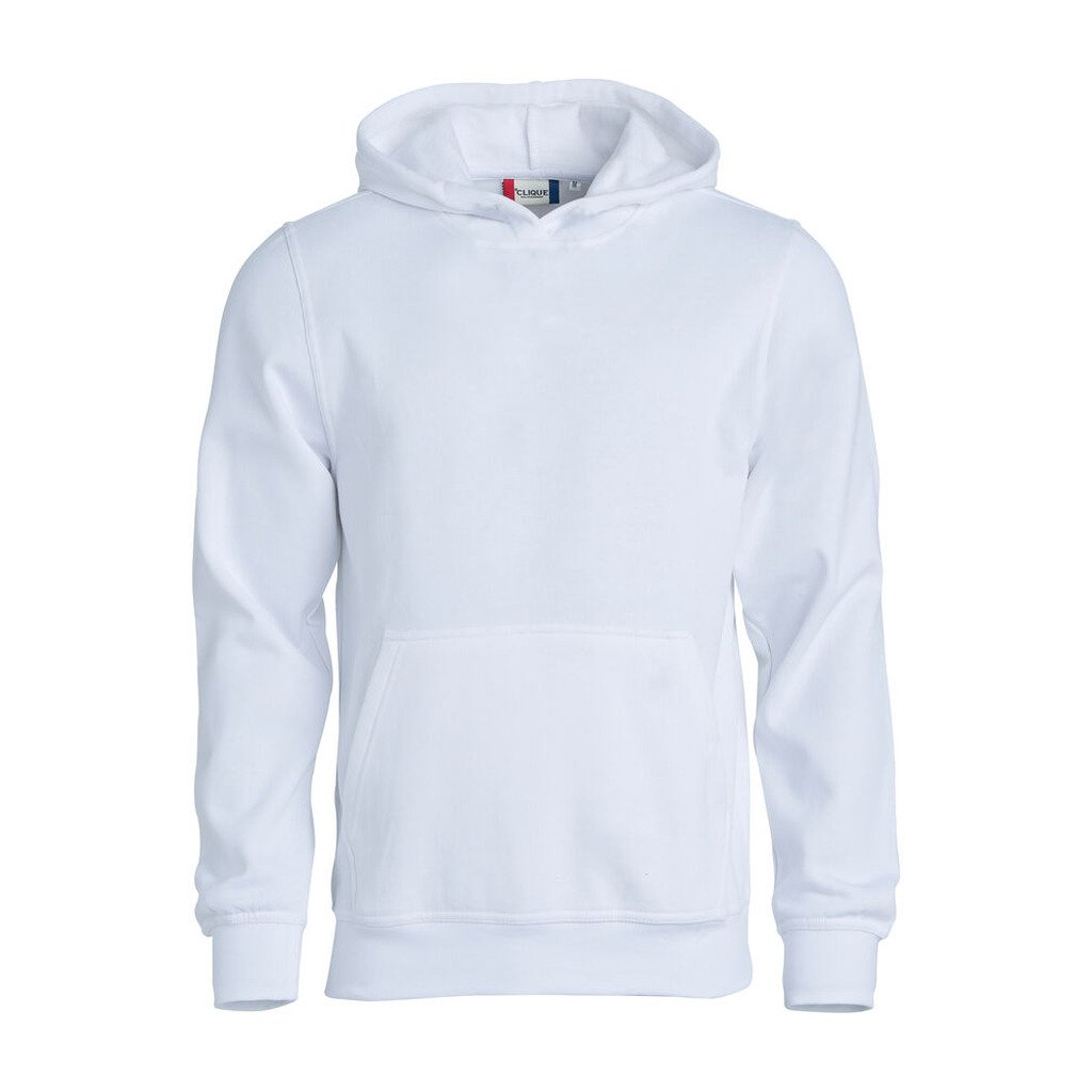 [021021-00-120] Basic Hoody JR (110/120, White)
