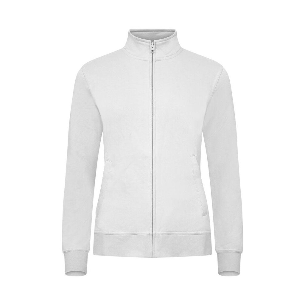 [021039-00-6] Basic Cardigan Ladies (L, White)