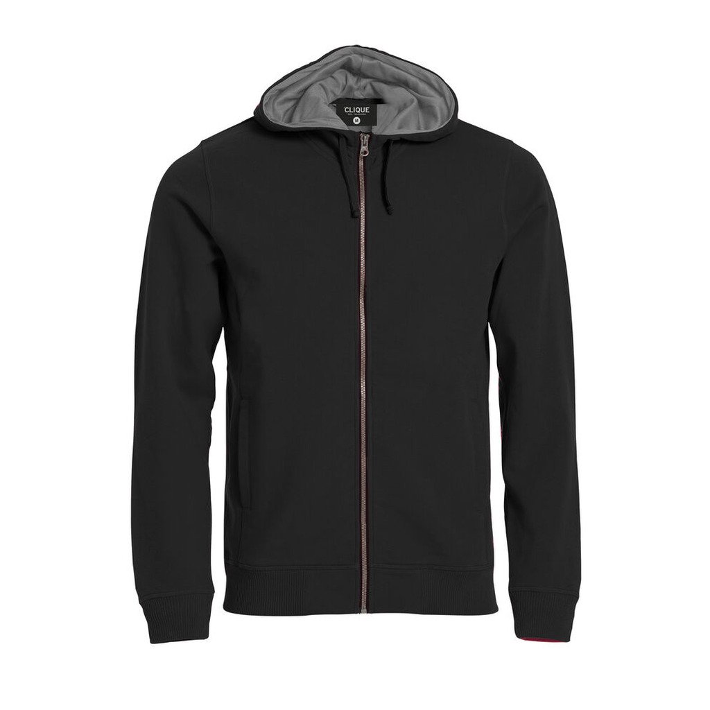 [021044-99-9] Classic Hoody Full Zip (3XL, Black)