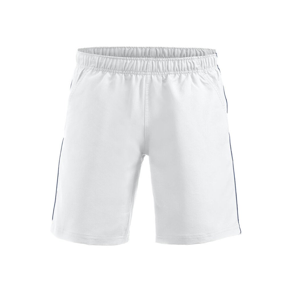 Hollis Shorts (L, White/Navy)