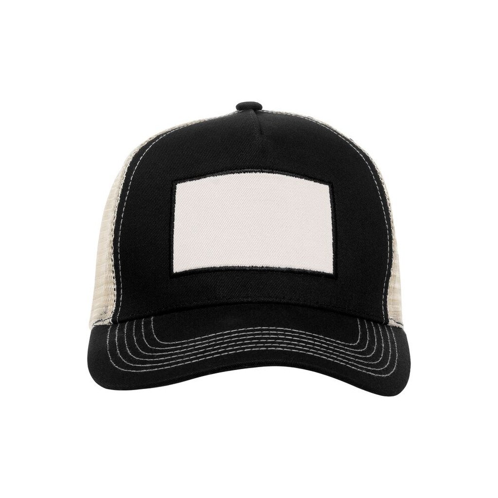 [024083-99-0] Trucker Patch Cap (Black)