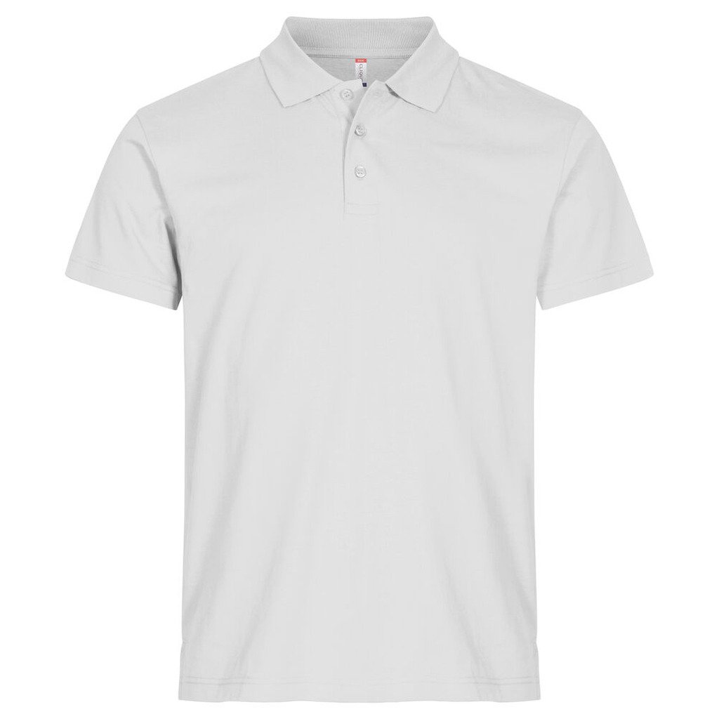 [028230-00-9] Basic Polo (3XL, White)