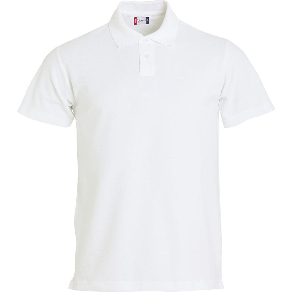 [028232-00-120] Basic Polo S/S Junior (110/120, White)