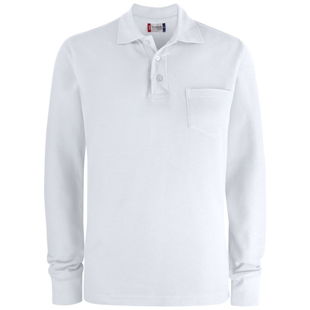 Basic Polo LS Pocket