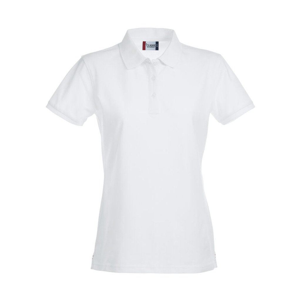 Stretch Premium Polo Ladies (L, White)