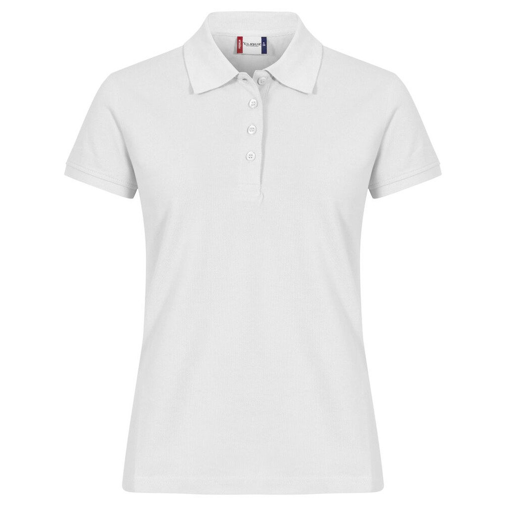 Heavy Premium Polo Ladies (L, White)