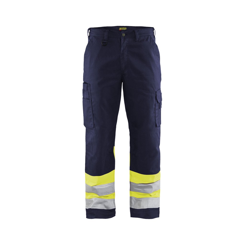 [156418118953C44] Bukse varsel (C44, Marineblå/Oransje)