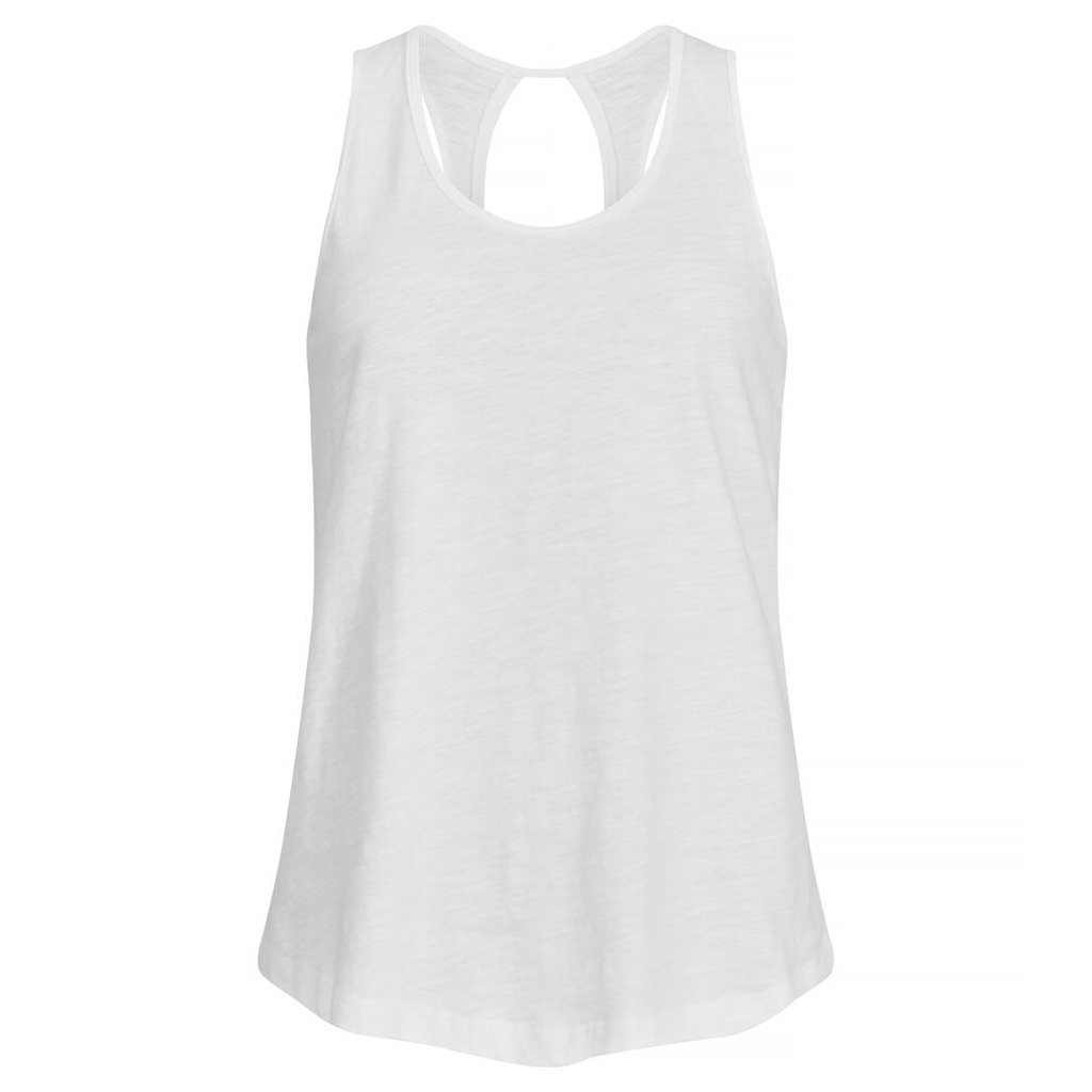 Slub Tanktop Lady (L, White)